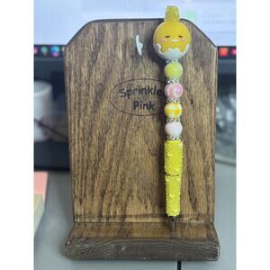 26-20  Inspired Handcrafted Extended Length Beaded Pen w/ Refill Ink